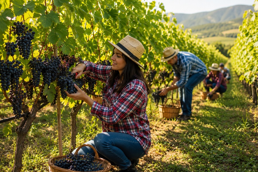 Grape Harvest Tourism: Explore Vineyards, Harvest Festivals, and Authentic Rural Experiences